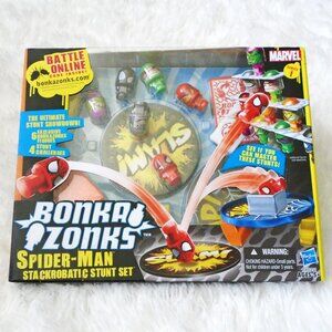 Spider-Man Bonka Zonks Stackrobatic Stunt Set Series 1